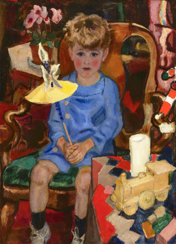 Jan Sluijters, Jantije met speelgoed, ca. 1920