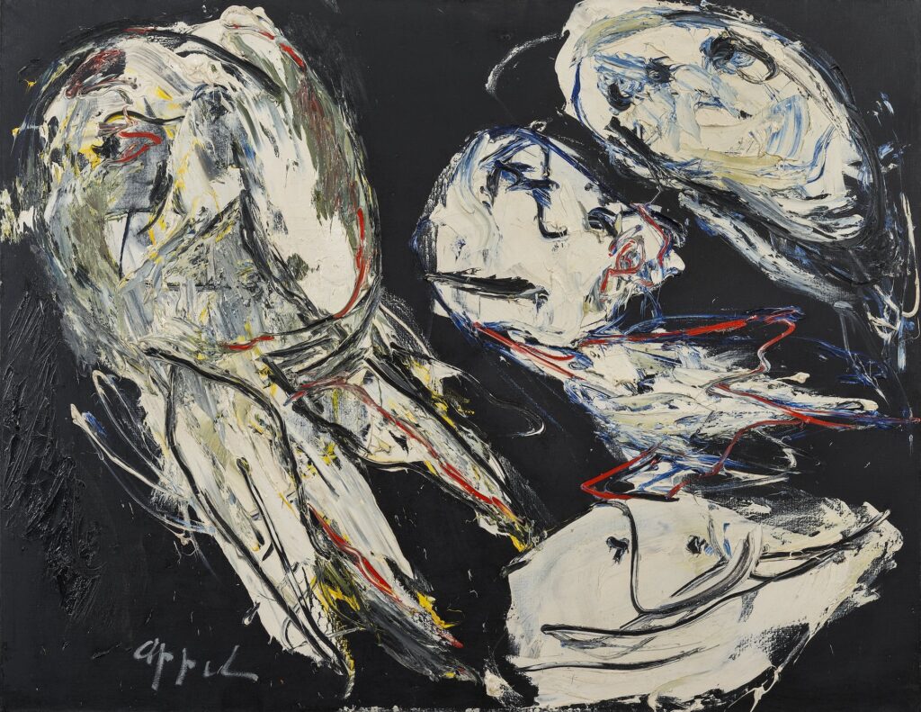 Karel Appel, Rencontre dans la nuit