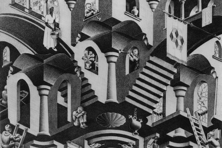 Thuis bij M.C. Escher